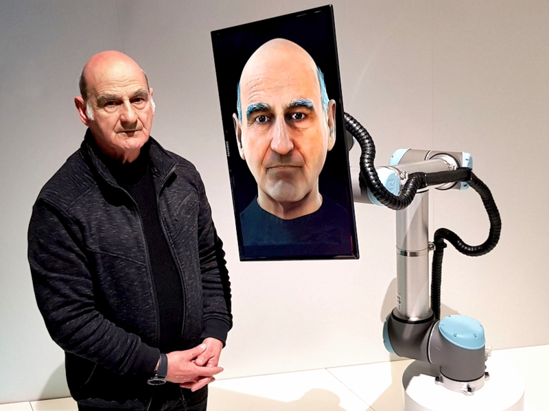 Stelarc & Articulated Head